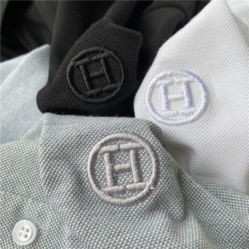 Importé - T-Shirt Polo Homme Décontracté Broder En Coton