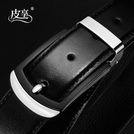 Importé - Ceinture Homme Business Fashion En Cuir A Boucle à Ardillon