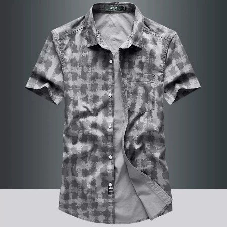 Importé - Chemise Homme Décontracté Manches Courtes