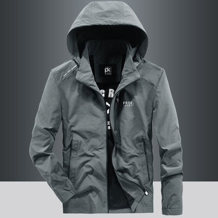 Importé - Nouveauté Pull-over A Capuche Slim Homme  Haut De Gamme Col Montant