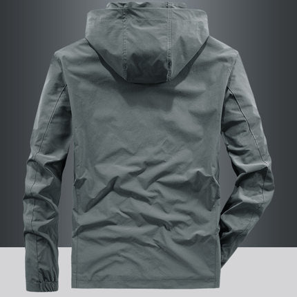 Importé - Nouveauté Pull-over A Capuche Slim Homme  Haut De Gamme Col Montant