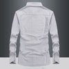 Importé - Chemise Homme Pur Coton Slim Fit Manches Longues