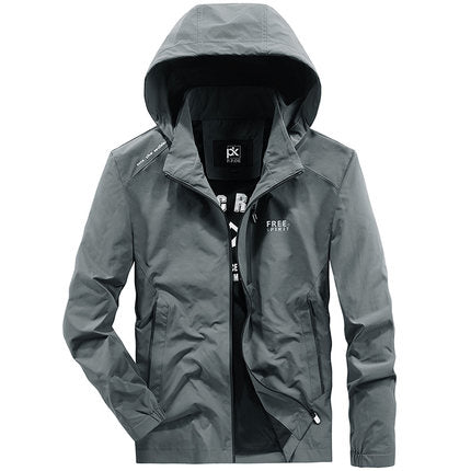 Importé - Nouveauté Pull-over A Capuche Slim Homme  Haut De Gamme Col Montant