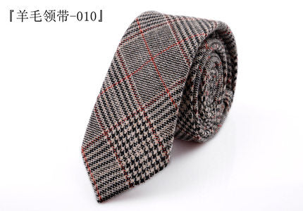 Importé - Cravate en Laine Idéale pour Tenue de Cérémonie