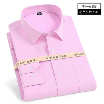 Importé - Chemise Homme à Cravate Manches Longues