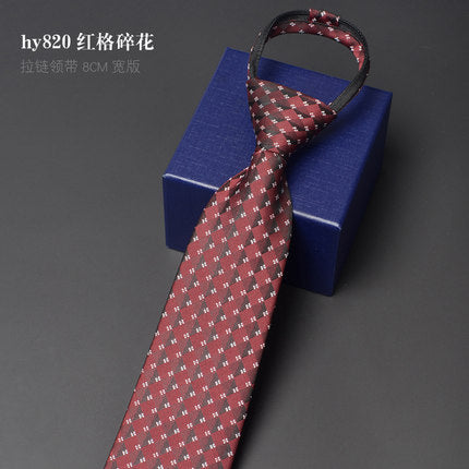 Importé - Cravate à Glissière Idéale pour Tenue de soirée