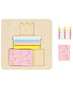 Importé - PUZZLE EN BOIS / GATEAU