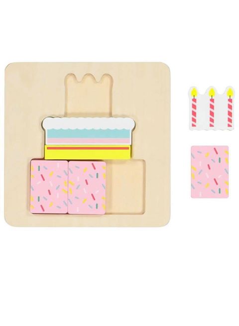 Importé - PUZZLE EN BOIS / GATEAU