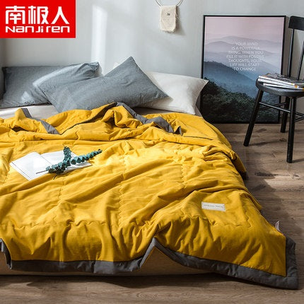 Importé - Couette de Lit Extra Douce en Fibre de Polyester