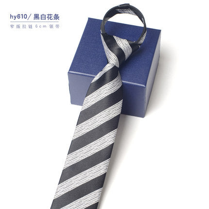 Importé - Cravate à Glissière pour Hommes et Femmes