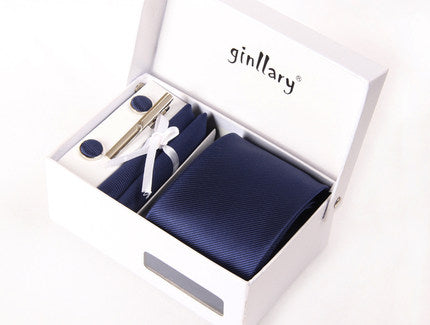 Importé - Cravates Couleur Unie Dans Coffret