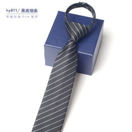 Importé - Cravate à Glissière pour Hommes et Femmes