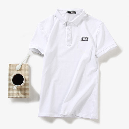 Importé - T-Shirt Polo Coton Chic Pour Homme Décontracté
