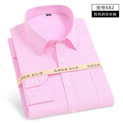 Importé - Chemise Homme à Cravate Manches Longues