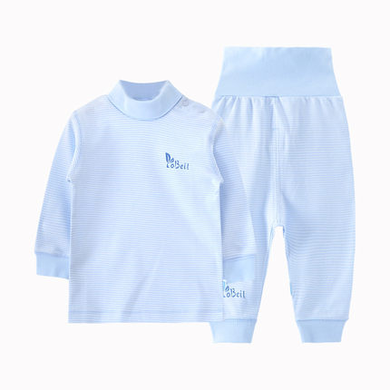Importé - Ensemble Pijama à Rayures 100% Coton Bébé 0 à 3mois