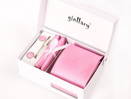 Importé - Cravates Couleur Unie Dans Coffret