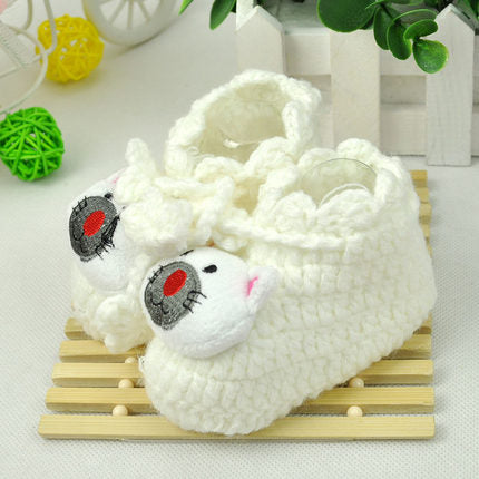 Importé - Chaussons Bébé/Enfants en laine de 0 à 6 Mois