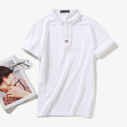 Importé - T-Shirt Polo Coton Chic Pour Homme Décontracté