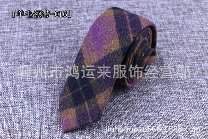 Importé - Cravate en Laine Idéale pour Tenue de Cérémonie