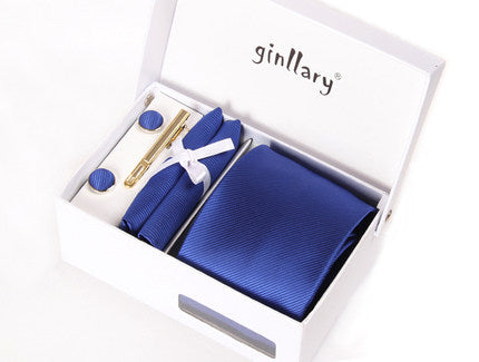 Importé - Cravates Couleur Unie Dans Coffret