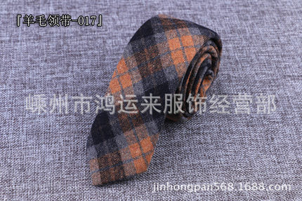 Importé - Cravate en Laine Idéale pour Tenue de Cérémonie