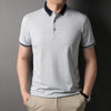 Importé - T-Shirt Polo Homme Slim Manches Courtes Décontracté