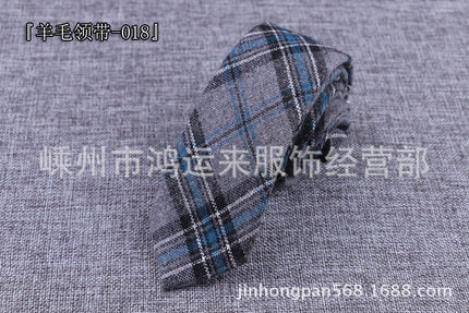 Importé - Cravate en Laine Idéale pour Tenue de Cérémonie