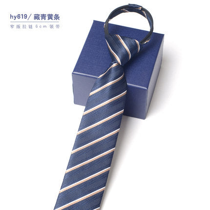 Importé - Cravate à Glissière pour Hommes et Femmes