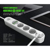 Multiprises LDNIO - 4 Prises CA EU + 4 Ports USB - Protections multiples