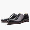 Importé - Chaussure Brock style Homme En Cuir Verni