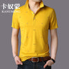 Importé - Homme T-shirt Polo Décontracté à Manches Courtes en Coton