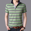 Importé - Homme T-shirt Polo Décontracté à Manches Courtes en Coton