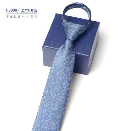 Importé - Cravate à Glissière pour Hommes et Femmes