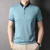 Importé - T-Shirt Polo Homme Slim Manches Courtes Décontracté