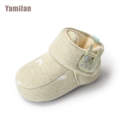 Importé - Chaussons Bébé/Enfants en Tissu Antidérapant 0-1 Ans