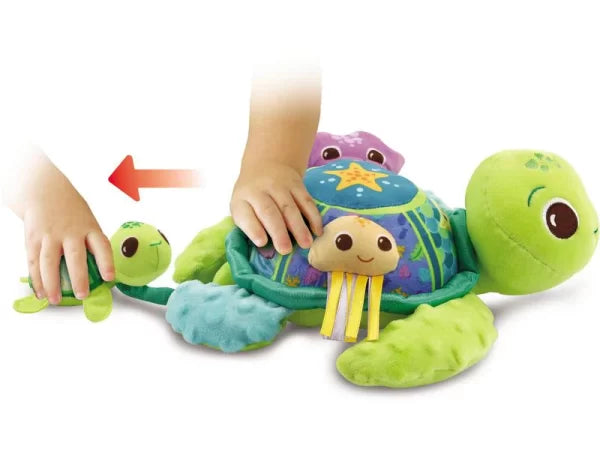VTECH-BEBE JUJU,MAMAN TORTUE EVEIL DES SENS+1ANS