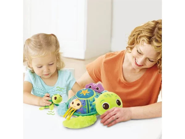 VTECH-BEBE JUJU,MAMAN TORTUE EVEIL DES SENS+1ANS