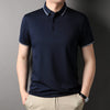 Importé - T-Shirt Polo Homme Slim Manches Courtes Décontracté