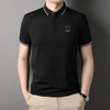 Importé - T-Shirt Polo Homme Slim Manches Courtes Décontracté