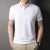 Importé - T-Shirt Polo Homme Slim Manches Courtes Décontracté