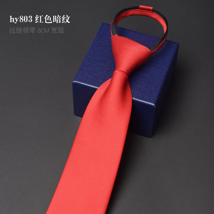 Importé - Cravate à Glissière Idéale pour Tenue de soirée