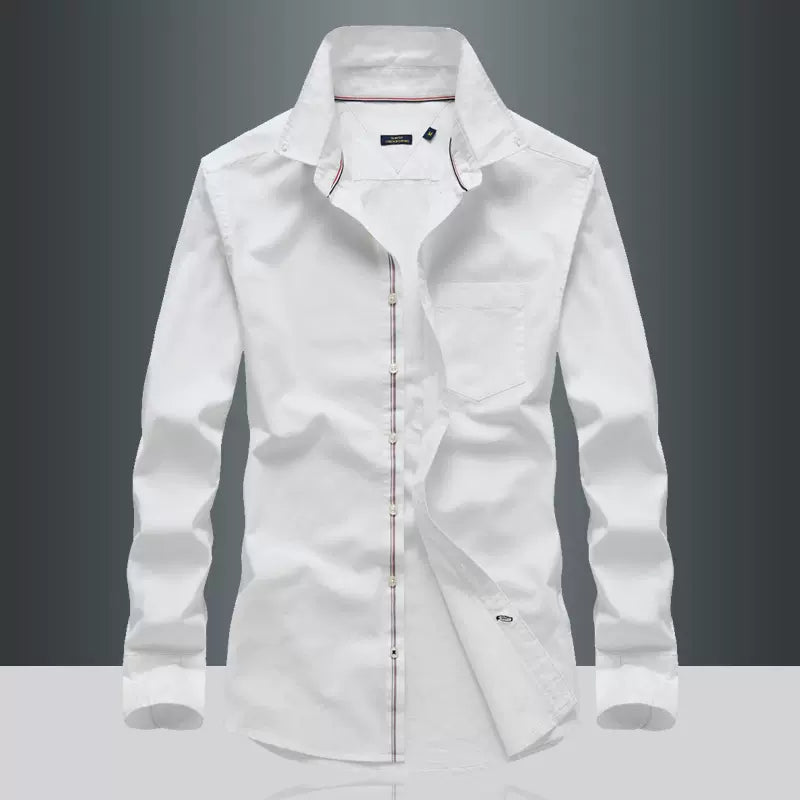 Importé - Chemise Homme Manches Longues Tendance