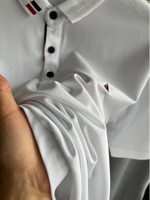 Importé - T-Shirt Polo Homme Décontracté 100% Coton