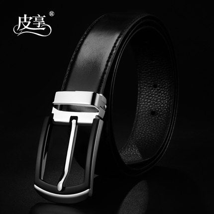 Importé - Ceinture Homme Business Fashion En Cuir A Boucle à Ardillon