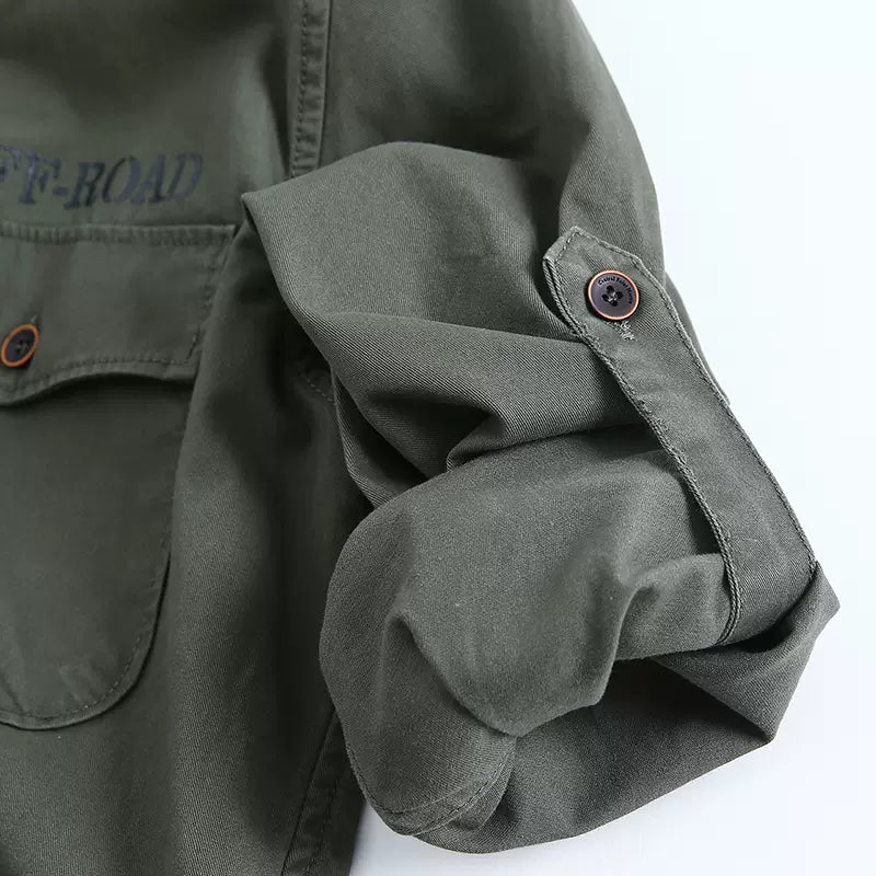 Importé - Chemise Homme Pur Coton Slim Fit Manches Longues