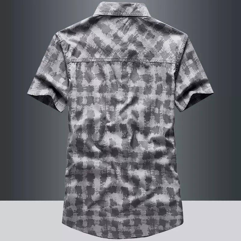 Importé - Chemise Homme Décontracté Manches Courtes