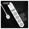 Multiprises LDNIO - 4 Prises CA EU + 4 Ports USB - Protections multiples
