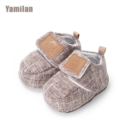 Importé - Chaussons Bébé/Enfants 100% Coton Antidérapant de 0 à 1 Ans