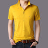 Importé - Homme T-shirt Polo Décontracté à Manches Courtes en Coton