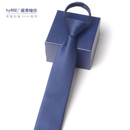 Importé - Cravate à Glissière pour Hommes et Femmes